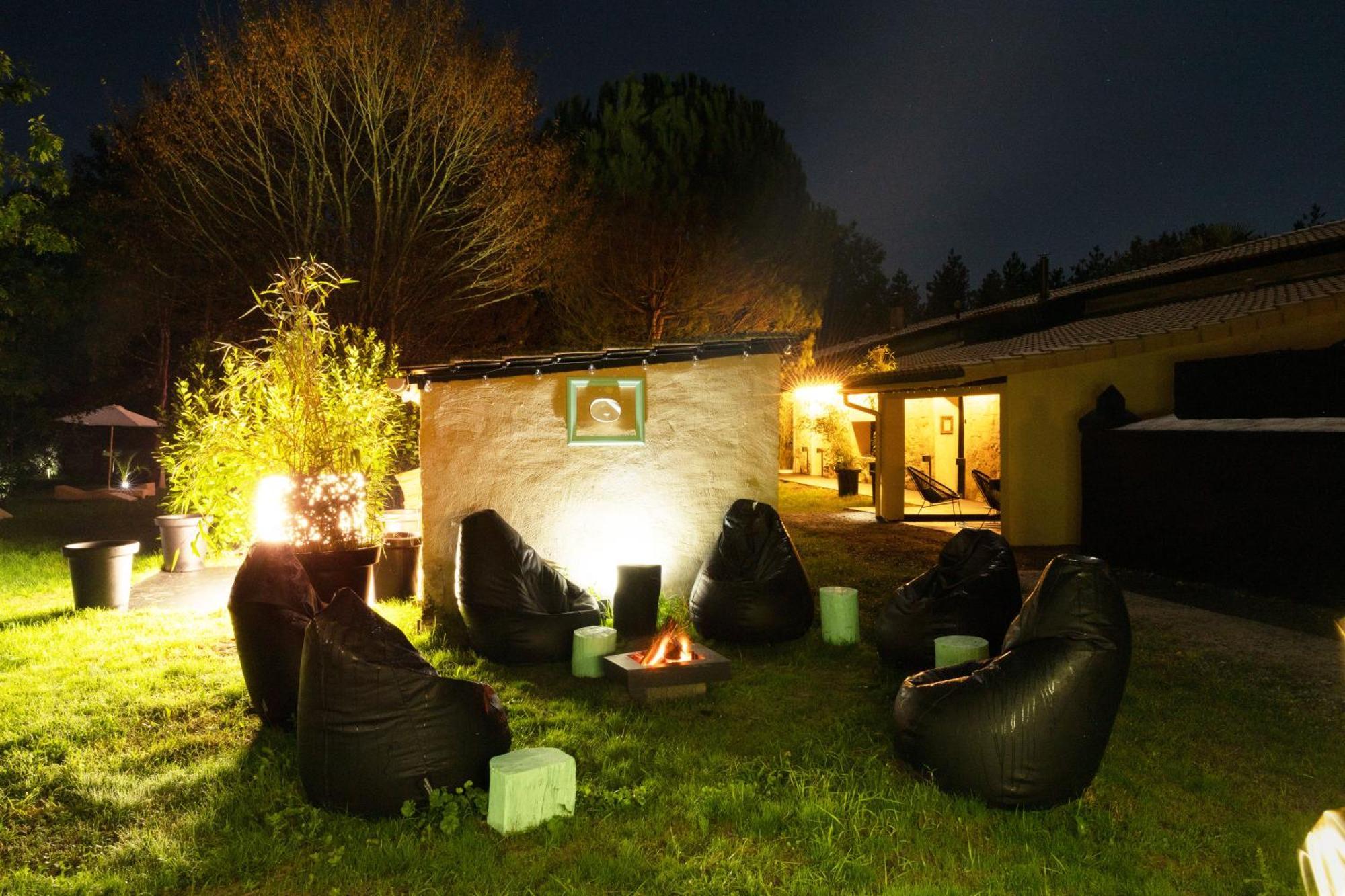 Marcenais L Ost In Sensations -Hebergements Insolites Et Suites De Luxe Spa Sauna Piscine Foret מראה חיצוני תמונה